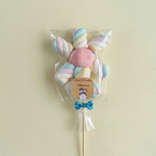 A collection of soft, colourful Marshmallow Flowers by Favour Selebrations, perfect for party favours and event decor.